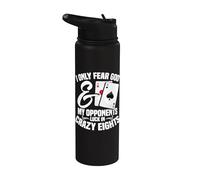 Crazy Eights Card Game Legend Cards Fear God Crazy Eights Stainless Steel Insulated Water Bottle
