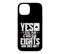 Crazy Eights Card Game Legend Cards Still Play Crazy Eights Case for iPhone 14