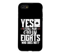 Crazy Eights Card Game Legend Cards Still Play Crazy Eights Case for iPhone SE (2020) / 7/8