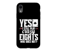 Crazy Eights Card Game Legend Cards Still Play Crazy Eights Case for iPhone XR