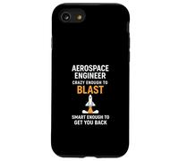 Crazy Enough Funny Aerospace Engineer Engineering Rocket Case for iPhone SE (2020) / 7/8