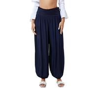 Crazy Fashion Women's Full Length Lagenlook Boho Hippy Harem Ali Baba Long High Waisted Cuffed Loose Fit Plain Pants Summer Trousers Ladies Joggers Baggy Yoga Harem Pants Plus Size UK 10-18