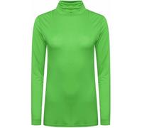 Crazy Fashion Womens Long Sleeve Polo Turtle High Neck Plain Stretchy Plus Size Casual Tops for Ladies Jumper UK 8-26 (Jade Green, 18)