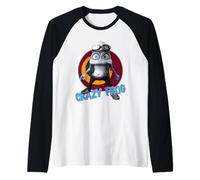 Crazy Frog Axel F Ring Ding Ding Ding Raglan Baseball Tee