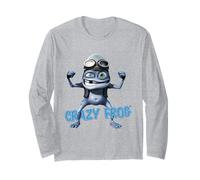 Crazy Frog Double Bicep Pose Axel F Long Sleeve T-Shirt