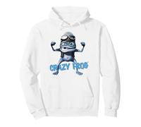 Crazy Frog Double Bicep Pose Axel F Pullover Hoodie