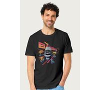 Crazy Frog Men's Racer Bam Bam T-Shirt in Black | Size: Medium Crazy Frog Black M