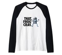 Crazy Frog That Frog Cray Axel F Raglan Baseball Tee