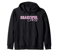 Crazy Fun Western Beautiful Wild Boho Country Chic Fashion Zip Hoodie
