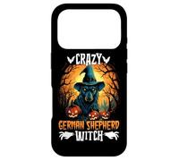 Crazy German Shepherd Witch Case for iPhone 17 Pro
