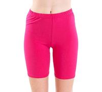 Crazy Girls Womens Cycling Over-Knee Shorts Dancing Super Stretch Ladies Dancing Walking Running Gym Biker Active Casual Sports Yoga Pants