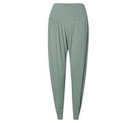 Crazy Girls Womens Hareem Trouser Ladies Plain Baggy Harem Ali Baba Casual Pants, Khaki - Plain, ML (UK 12-14)