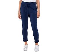 Crazy Girls Womens Italian Trousers, Plain Navy, ML (UK 12-14)