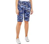 Crazy Girls Womens Magic Shorts, Camo Denim, SM (UK 8-10)