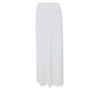 Crazy Girls Womens Pleated Fold Over High Waist Gypsy Long Maxi Skirt UK 8-22 (XL-UK16/18, White)