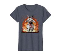 Crazy Goat Goat Simulator T-Shirt, Women, Heather Blue, 3X-Large