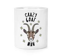 Crazy Goat Man Stars Makeup Brush Pencil Pot