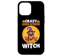 Crazy Golden Retriever Witch Case for iPhone 12 Pro Max