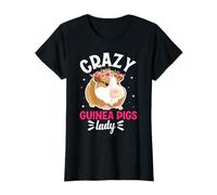 Crazy Guinea Pig Lady - Cavy Pets Guinea Pig Lover Women T-Shirt
