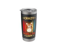 Crazy Guinea Pig Lady Stainless Steel Insulated Tumbler