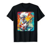 Crazy Guitar Scientist Ready to Rock the Lab T-Shirt