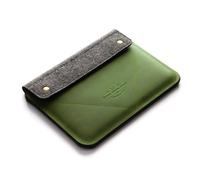 Crazy Horse Craft, Leather Case for iPad Pro 13, Alpine Green, Tablet Sleeve, Screen Protector, Pencil Pocket, Magic Keyboard Cover, Vintage Bag