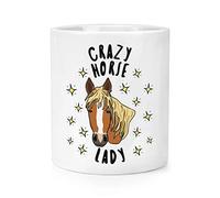 Crazy Horse Lady Stars Makeup Brush Pencil Pot