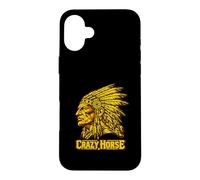 Crazy Horse Native American Heritage Spirit graphic Case for iPhone 16 Plus