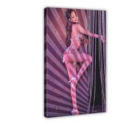 Crazy Horse Show BLACKPINK LISA Poster Canvas Poster Bedroom Decor Sports Landscape Office Room Decor Gift Frame-style 24x36inch(60x90cm)