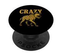 Crazy Hyena with Big Smile - Wild Style PopSockets Adhesive PopGrip