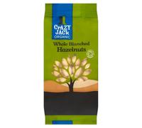 Crazy Jack Organic Blanched Hazelnuts, Baking Essential, 100g (Pack of 7)