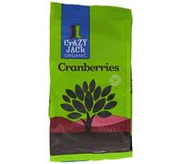 Crazy Jack Organic Cranberries 100 g (Pack of 5)