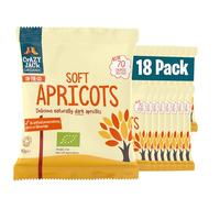 Crazy Jack Organic Soft Ready to Eat Apricots (40g x 18 Pack)