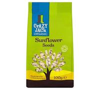 Crazy Jack Organic Sunflower Seeds 100g - Pack of 2