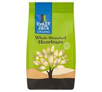 Crazy Jack Organic Whole Blanched Hazelnuts 100g