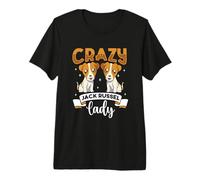 Crazy Jack Russel Lady - Jack Russel Terrier Premium T-Shirt
