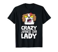 Crazy Japanese Chin Lady T-Shirt