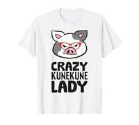 Crazy Kunekune Lady T-Shirt