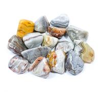 Crazy Lace Agate Polished Tumblestone Healing Crystal