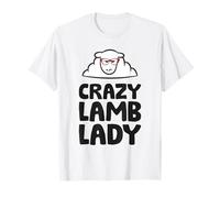 Crazy Lamb Lady T-Shirt