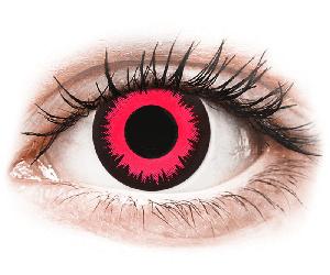 CRAZY LENS - Vampire Queen - power (2 daily coloured lenses) Stärke: -1.00, BC: 8.60, DIA: 14.20 -1.00 8.60 14.20