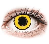 CRAZY LENS - Yellow Twilight - power (2 daily coloured lenses) Stärke: -3.50, BC: 8.60, DIA: 14.20 -3.50 8.60 14.20