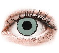 CRAZY LENS - Zombie Virus - power (2 daily coloured lenses) Stärke: -5.00, BC: 8.60, DIA: 14.20 -5.00 8.60 14.20