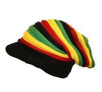 CRAZY LIZARD Rasta Hat For Dreadlocks. Bob Marley mens hats. Dreadlock accessories Beanie hat. jamaican rasta hats for men and Women.