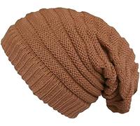 CRAZY LIZARD Rasta Hat for Dreadlocks. Bob Marley Mens Hats. Dreadlock Tam Accessories Beanie hat. Jamaican Style tam Hats for Men and Women. (Brown)