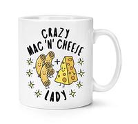 Crazy Mac N Cheese Lady Stars 10oz Mug Cup