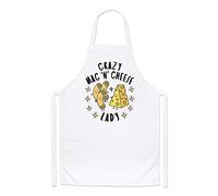 Crazy Mac N Cheese Lady Stars Chefs Apron
