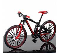 Crazy Magic Finger Bike Alloy Bicycle Model 1:10 Simulation Bicycle Bend Road Mini Racing Toys Adult Collection Movable