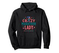 Crazy Marathon Lady Pullover Hoodie
