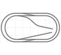 Crazy Model Trains Train Layout #001 Train Set HO Scale 4' X 8' Wire Switches Using Bachmann E-Z Track